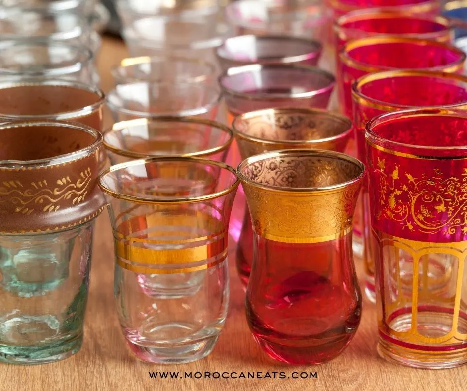 Amazing Moroccan Mint Tea in 1 cup of happiness 5 44 www.moroccaneats.com