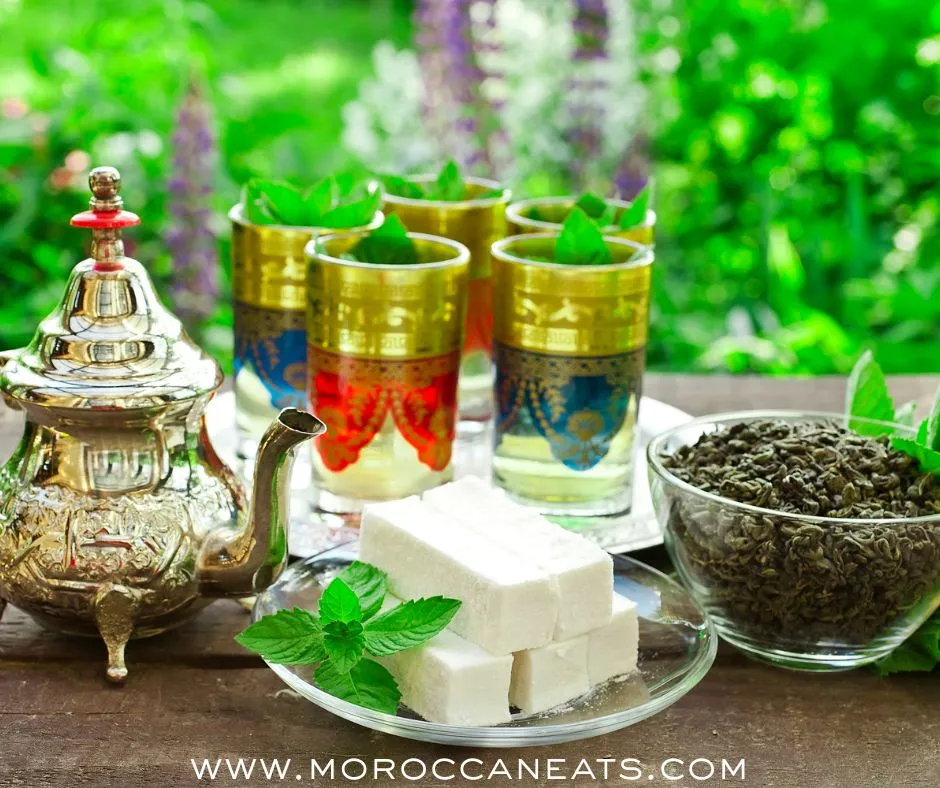 Amazing Moroccan Mint Tea in 1 cup of happiness 2 mint tea cup moroccan