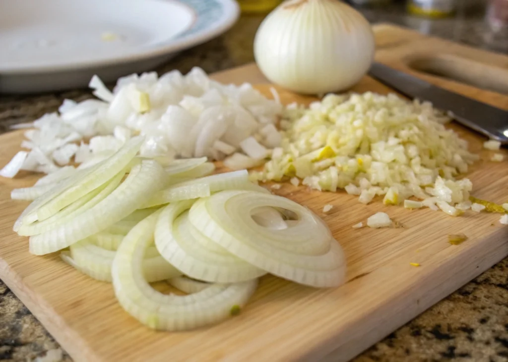 Beef and Vegetable Tagine Recipe: A Hearty Moroccan Delight 2 chopped onions and minced garlic www.moroccaneats.com
