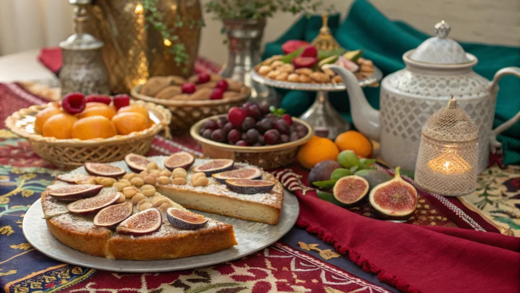 Moroccan Fig and Almond Cake Recipe: 7 Tips for the Perfect Bake 11 Moroccan fig and almond cake served for celebrations and tea time.