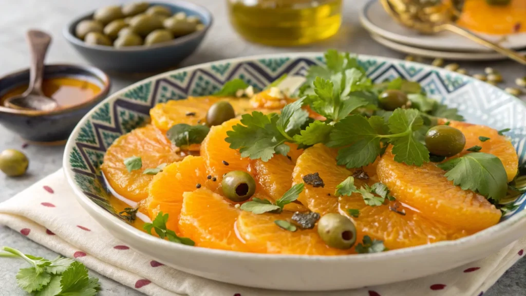 Moroccan Orange Salad: A Zesty, Irresistible Flavor Explosion 8 a final image of a finished moroccan orange salad www.moroccaneats.com