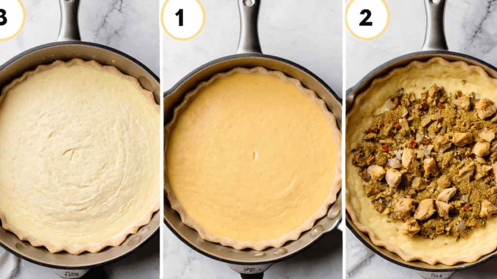 Moroccan Quiche with Chicken and Spices : A Unique Twist on a Classic Dish 5 Steps to Make Moroccan Quiche
