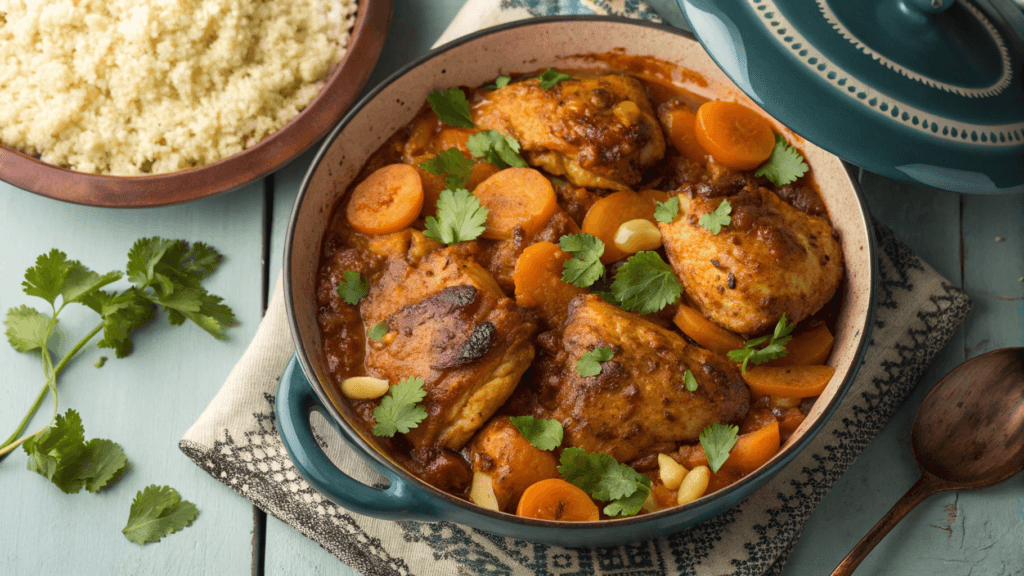 Easy Moroccan Apricot Chicken Recipe for Busy Weeknights 2 IMG 7651 www.moroccaneats.com