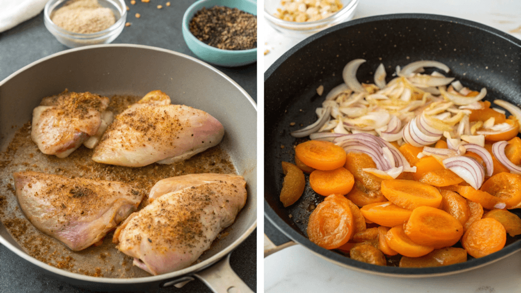 Easy Moroccan Apricot Chicken Recipe for Busy Weeknights 4 IMG 7653 www.moroccaneats.com