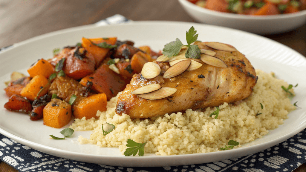 Easy Moroccan Apricot Chicken Recipe for Busy Weeknights 5 Moroccan apricot chicken