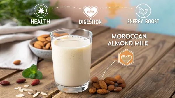 Moroccan Almonds Milk Benefits: 7 Reasons to Drink This Nutritious Elixir 5 Health benefits of Moroccan almond milk.