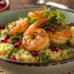 Moroccan Shrimp and Couscous Bowl Recipe: 7 Easy Steps for a Flavorful Meal 10 a stunning moroccan shrimp and couscous bowl with www.moroccaneats.com