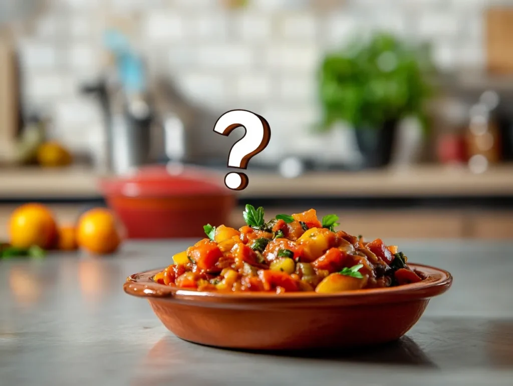 Easy Moroccan-Style Ratatouille Recipe: A Spiced Vegetable Delight 10 u1416823846 A clean minimalist image with a question mark sym 52e99254 8c45 46af abe9 a3b781030427 3 www.moroccaneats.com