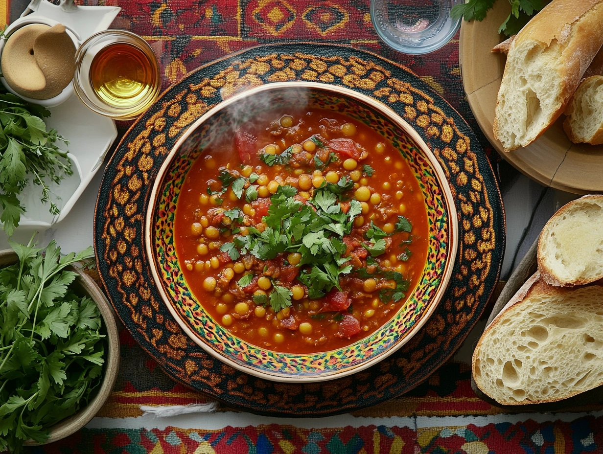 u1416823846 A vibrant top down view of a Moroccan dining setu 836c6ca9 539e 4f7e 945d 37901bf50c72 3 ezgif.com png to webp converter www.moroccaneats.com
