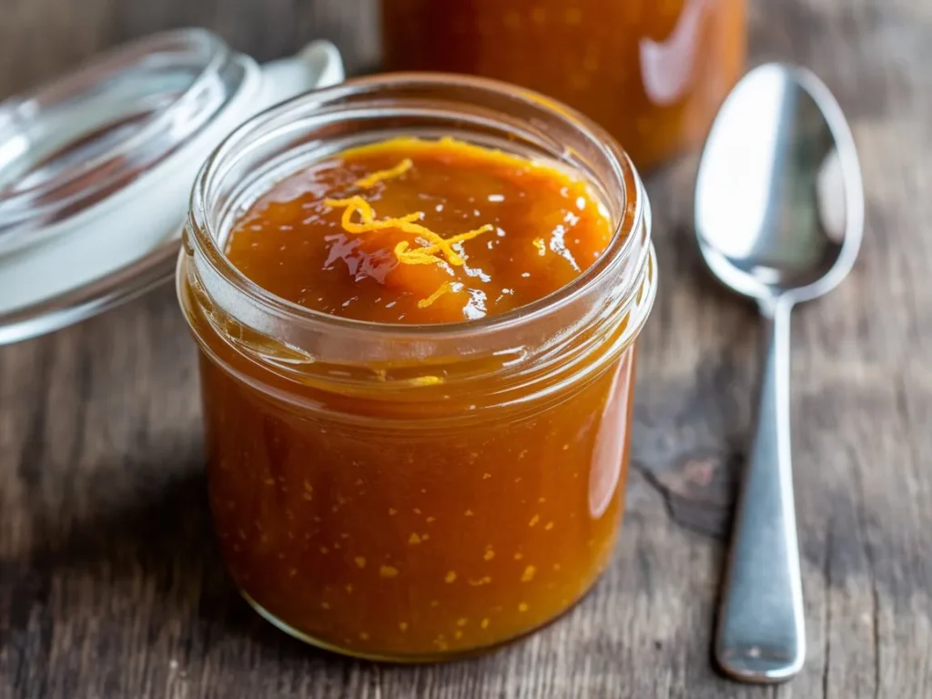 Carrot Jam with Orange Zest Recipe – A Heartwarming Citrus Spread 6 a photo of a homemade carrot jam with or 8OGsNWocRYKRaEK qyR bA gvEVYps2QvuLJMmStUJcRg www.moroccaneats.com