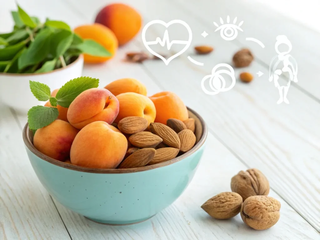How to Make Perfect Moroccan Apricot and Almond Muffins at Home 8 Apricots and almonds for health benefits