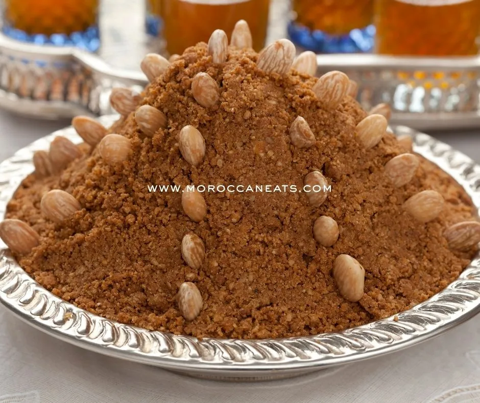 Sellou Delight: Uncover This almonds Joyful Moroccan Treat 8 4 1 www.moroccaneats.com