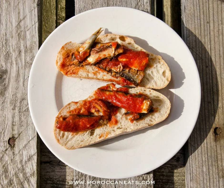 Spicy Moroccan Sardine Sandwich Recipe-Simply Irresistible 6 7 www.moroccaneats.com