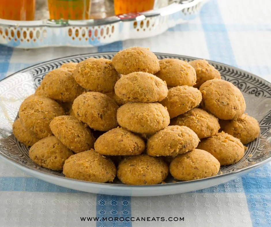 Moroccan Ghriba Sesame Cookies Recipe with a Magical Twist 6 Moroccan Ghriba sesame cookie