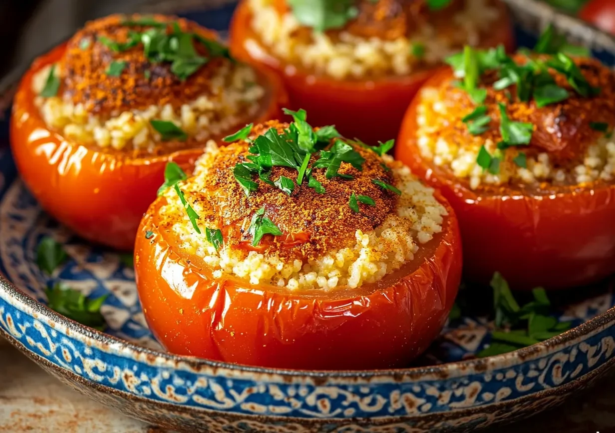 u1416823846 A high resolution image of Moroccan stuffed tomat a8471b6e 84de 4557 a6bf 295486b530b1 0 e1749851304571 www.moroccaneats.com