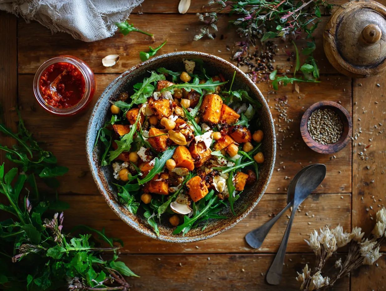 u1416823846 A vibrant Moroccan roasted sweet potato salad ser 9087141f 6687 45df a60d 756c68969f44 3 www.moroccaneats.com