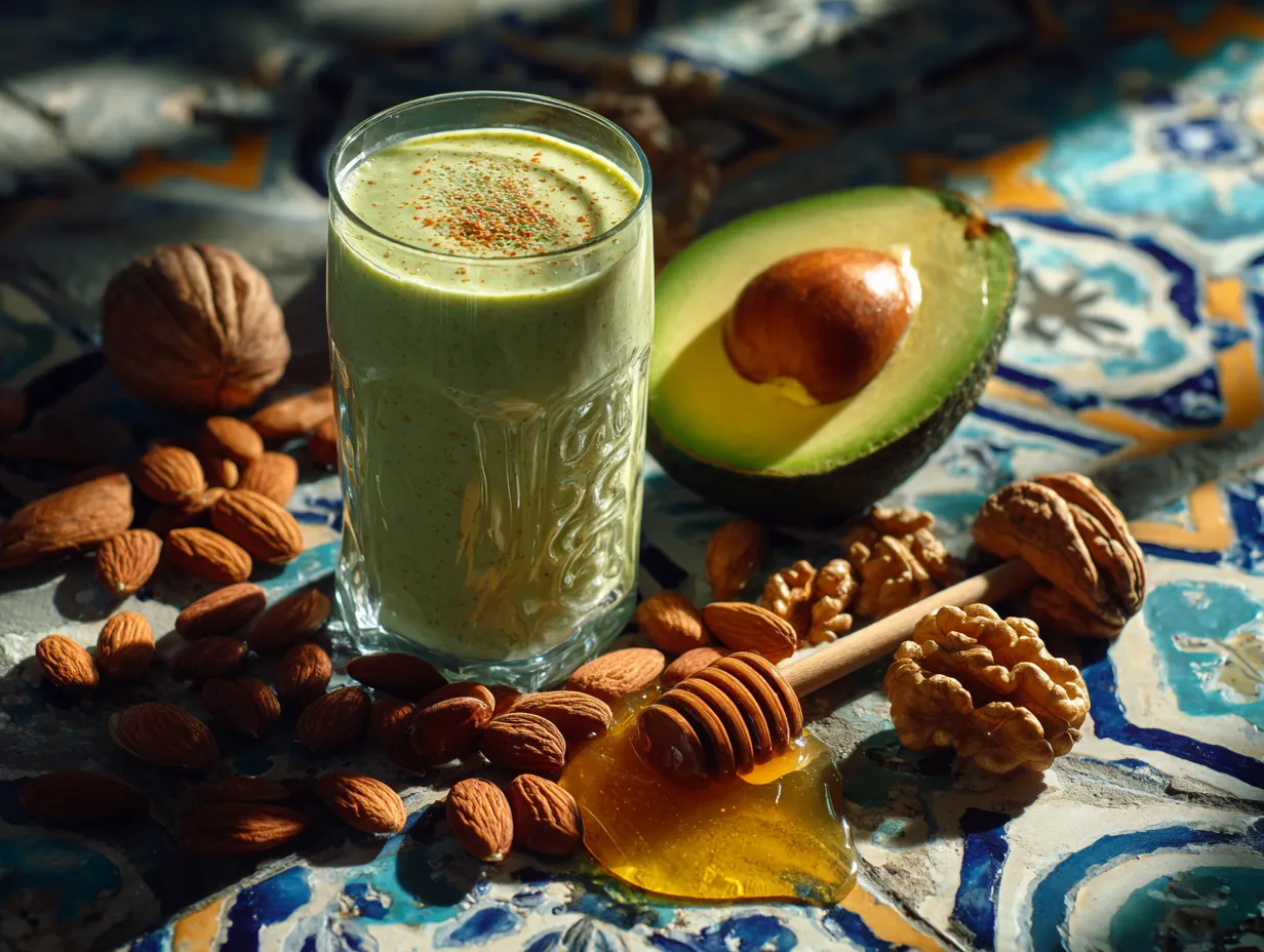 Moroccan Avocado and Nuts Smoothie for Glowing Health 2 u1416823846 A high resolution image of a Moroccan avocado and 065dd589 3aaa 47c4 b2e0 8146211f1374 0 www.moroccaneats.com