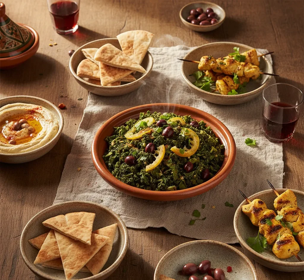 Amazing Bakoula Salad: Delicious & Healthy! 6 Gemini Generated Image hemmgxhemmgxhemm e1760966750689 www.moroccaneats.com