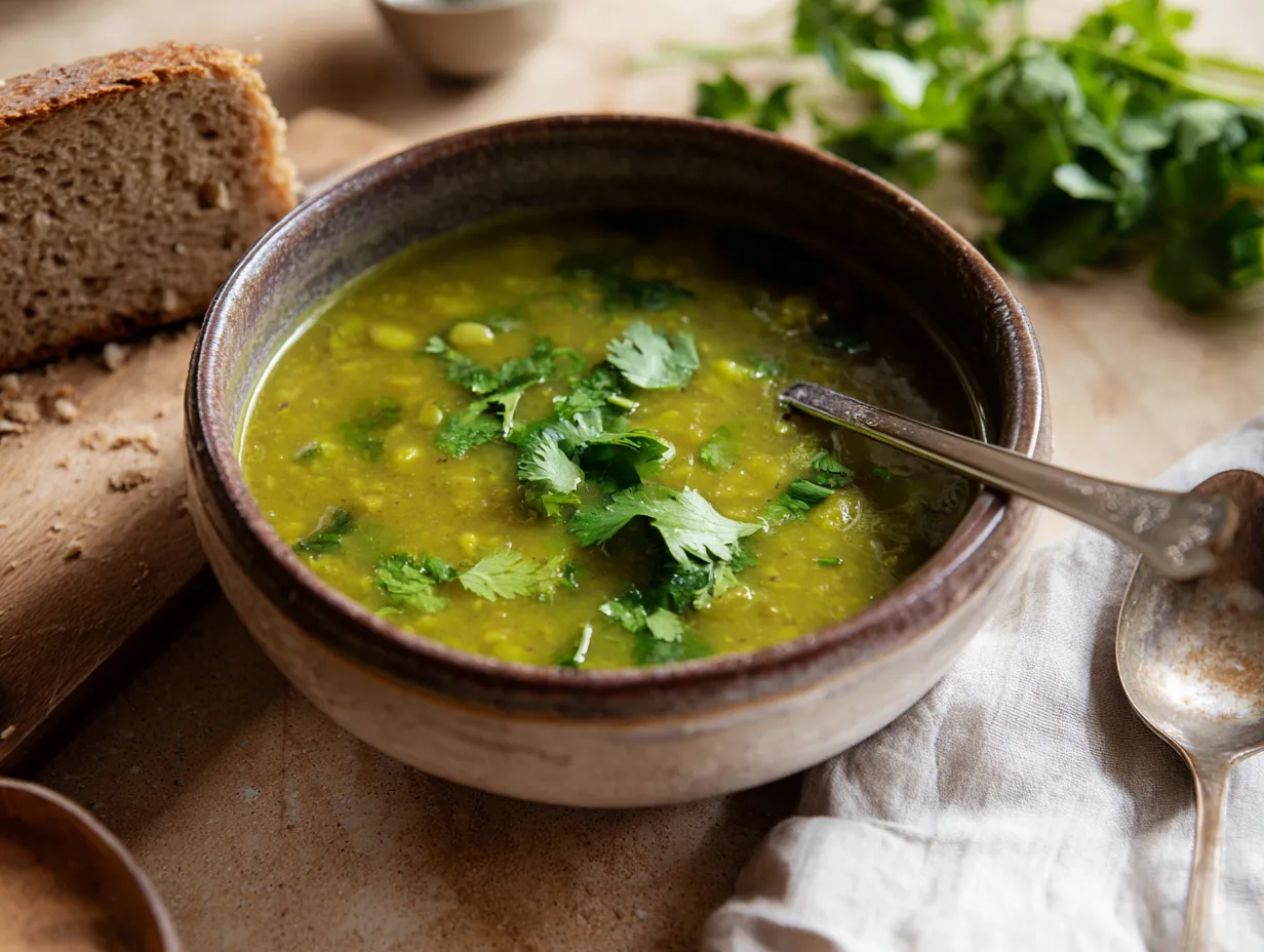 Green Harira Revival: A Comforting Soup with a Twist 4 green harira