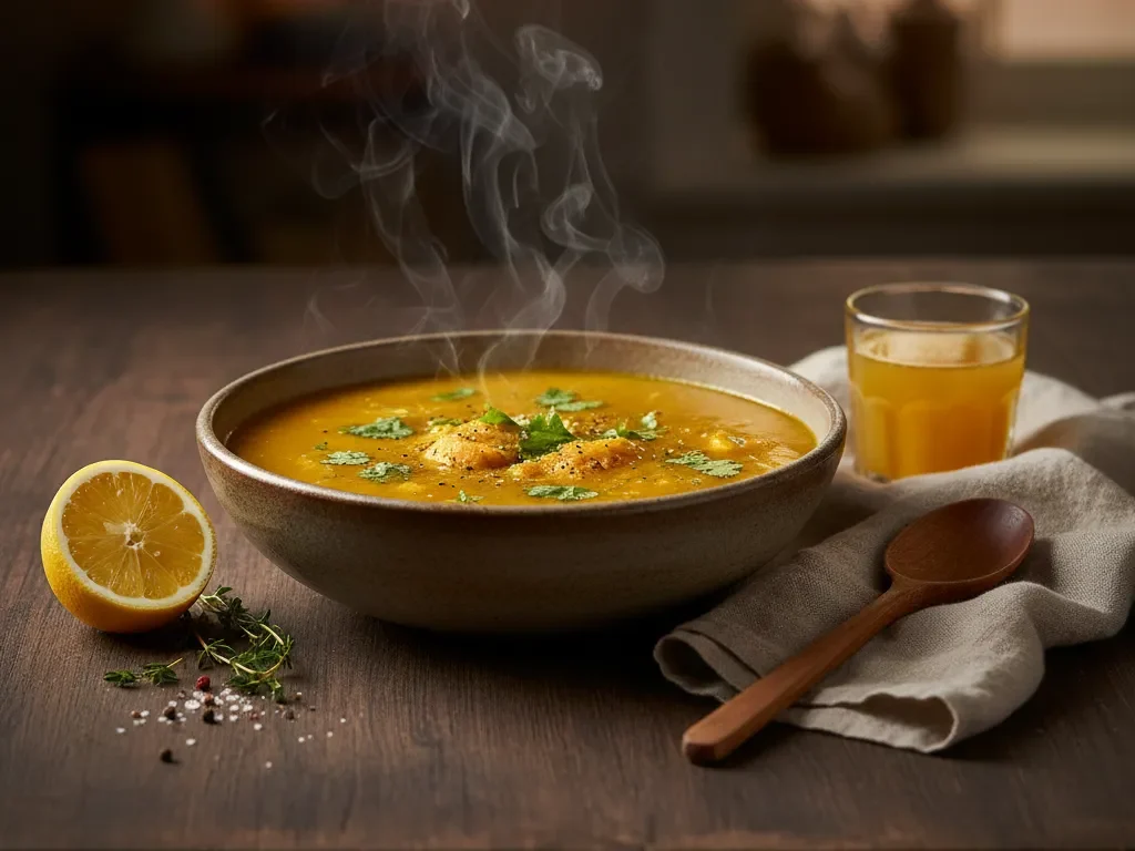 Turmeric Chicken Soup: The Ultimate Cozy Bowl 2 Gemini Generated Image m3jldsm3jldsm3jl edited www.moroccaneats.com