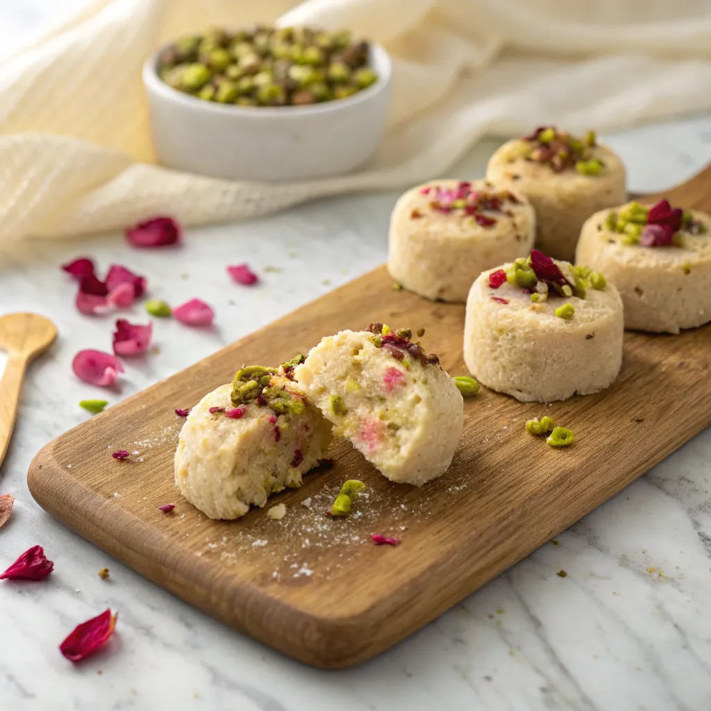 a professional food photography shot of several ro 1 www.moroccaneats.com