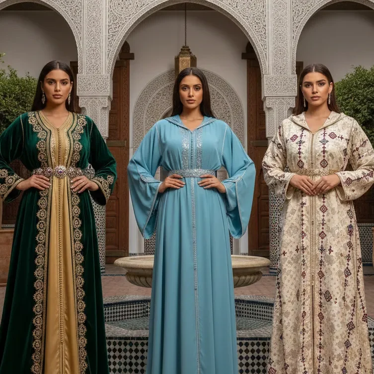 The Stunning Secrets of Moroccan Style(Djellaba, caftan, Gandoura) 2 Gemini Generated Image j74kjvj74kjvj74k edited www.moroccaneats.com