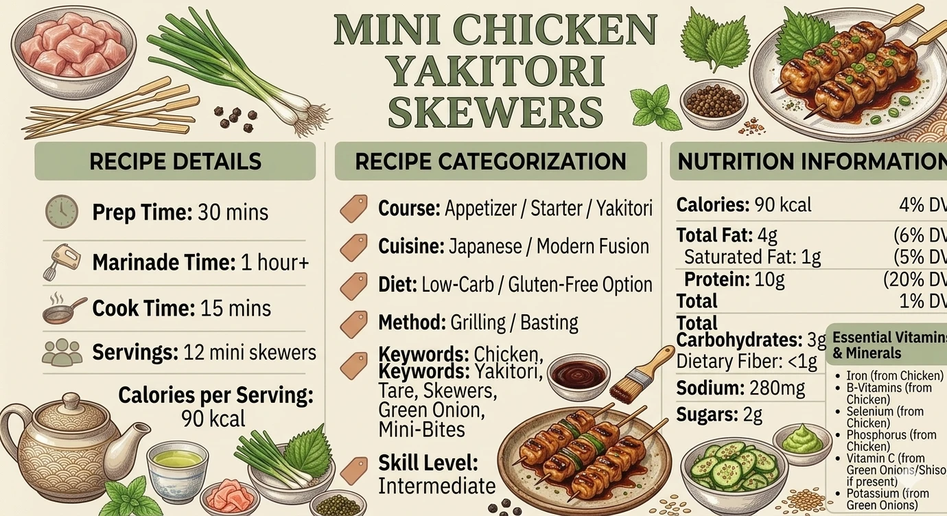 Juicy Mini Chicken Yakitori Skewer Perfection 2 Gemini Generated Image pjgvzopjgvzopjgv www.moroccaneats.com