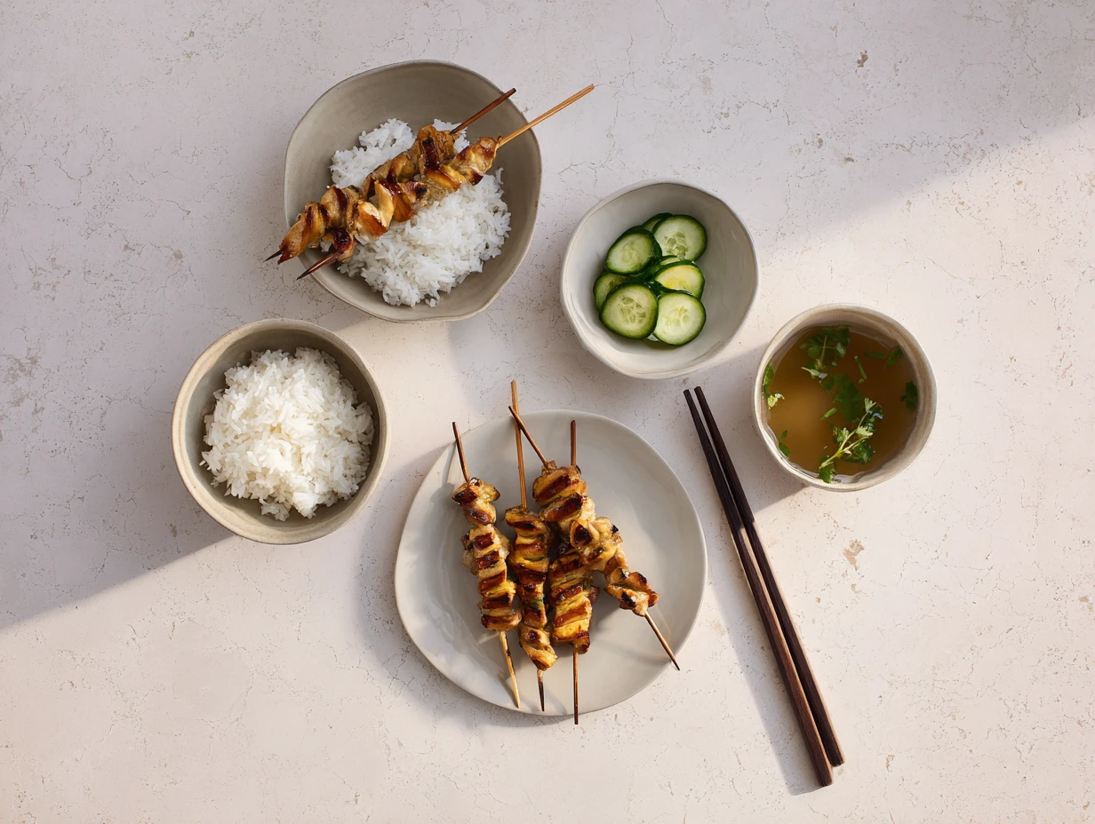 Juicy Mini Chicken Yakitori Skewer Perfection 9 u1416823846 Beautifully plated mini chicken yakitori skewers 28bffdba 660a 471d 9765 86ac24fa38b0 2 www.moroccaneats.com