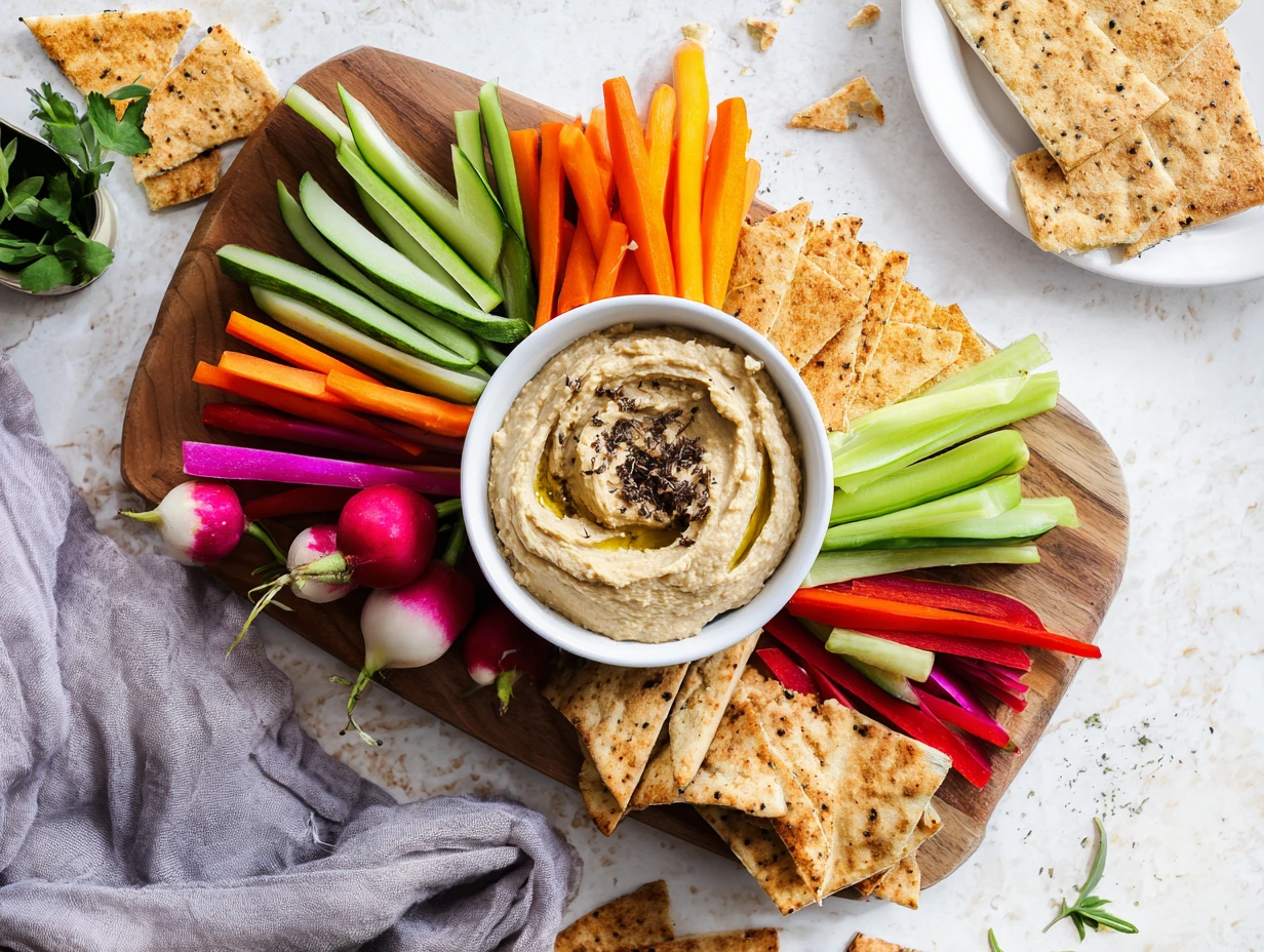 Truffle Hummus: Silky Smooth Perfection 4 truffle hummus