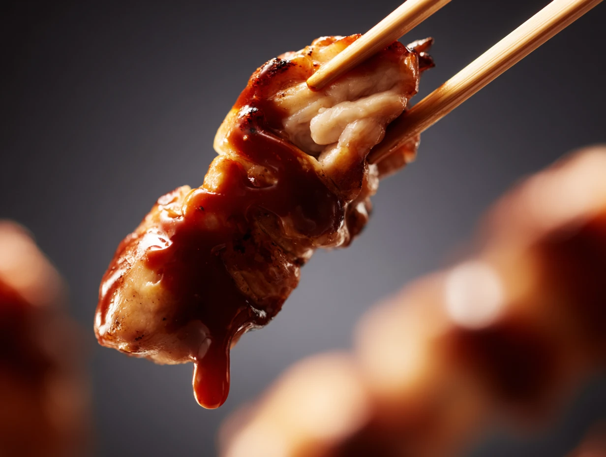u1416823846 Extreme close up of a single mini chicken yakitor 8850a012 8dc6 4bcc 8bf2 a621ae1ef715 2 www.moroccaneats.com