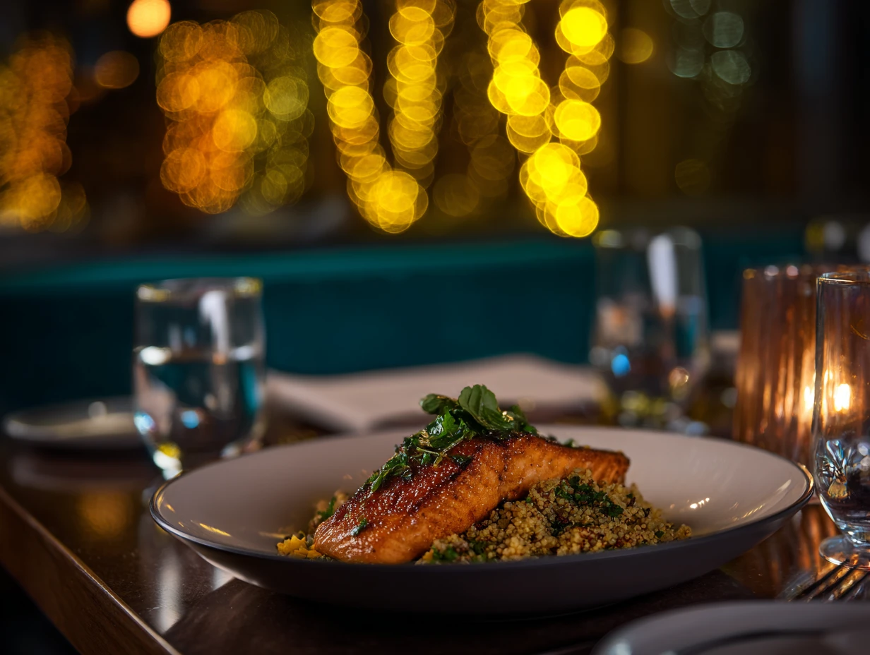 u1416823846 Harissa Honey Glazed Salmon with Chermoula Quinoa aea4070b 831d 41e9 9ce6 34afbca28cba 3 www.moroccaneats.com