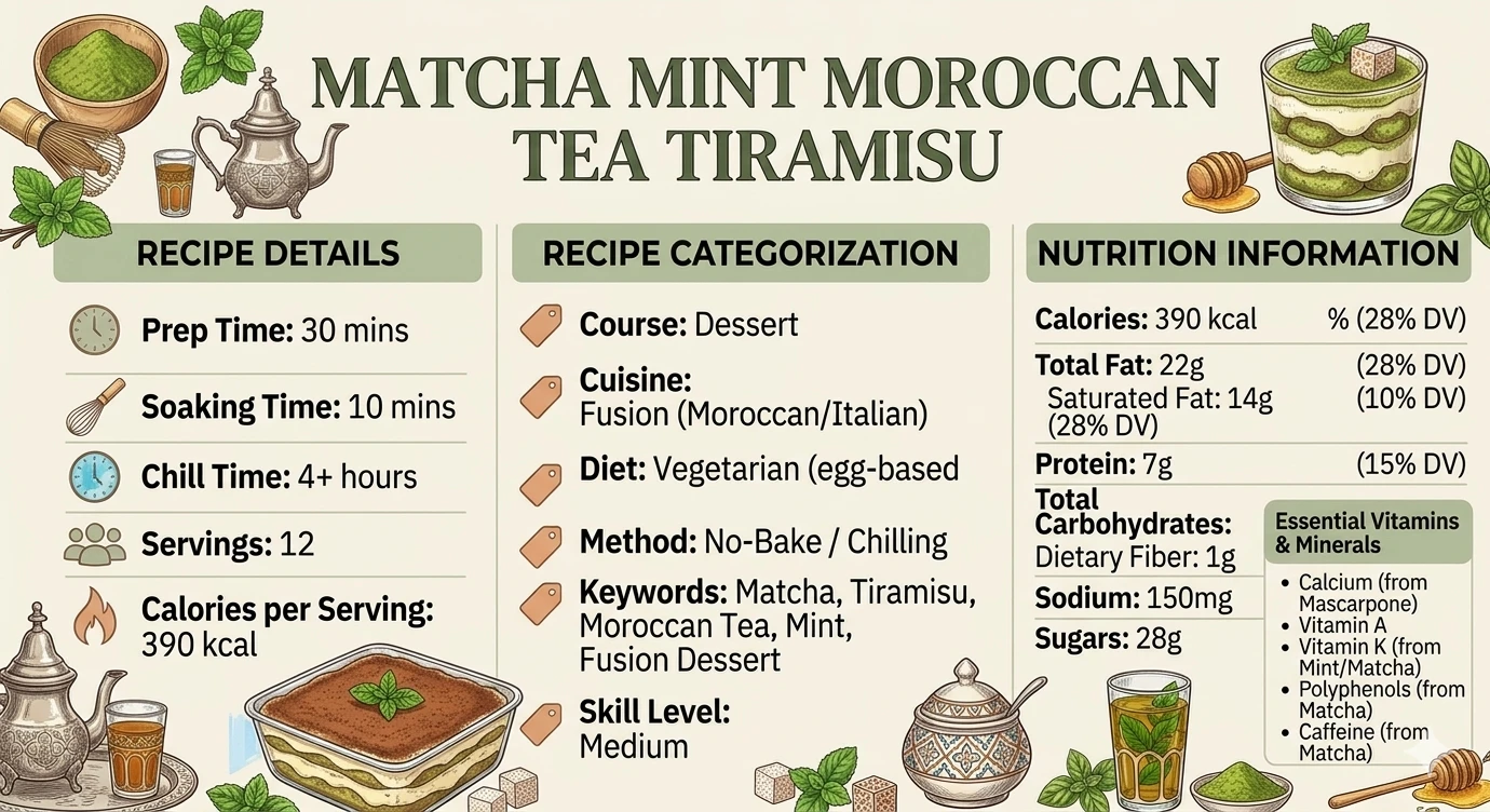 Matcha Mint Moroccan Tea Tiramisu You Can’t Resist 3 Gemini Generated Image ues5llues5llues5 www.moroccaneats.com