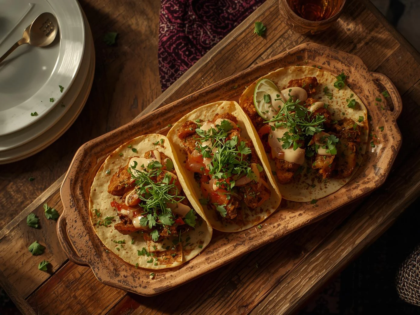 Overhead shot of www.moroccaneats.com