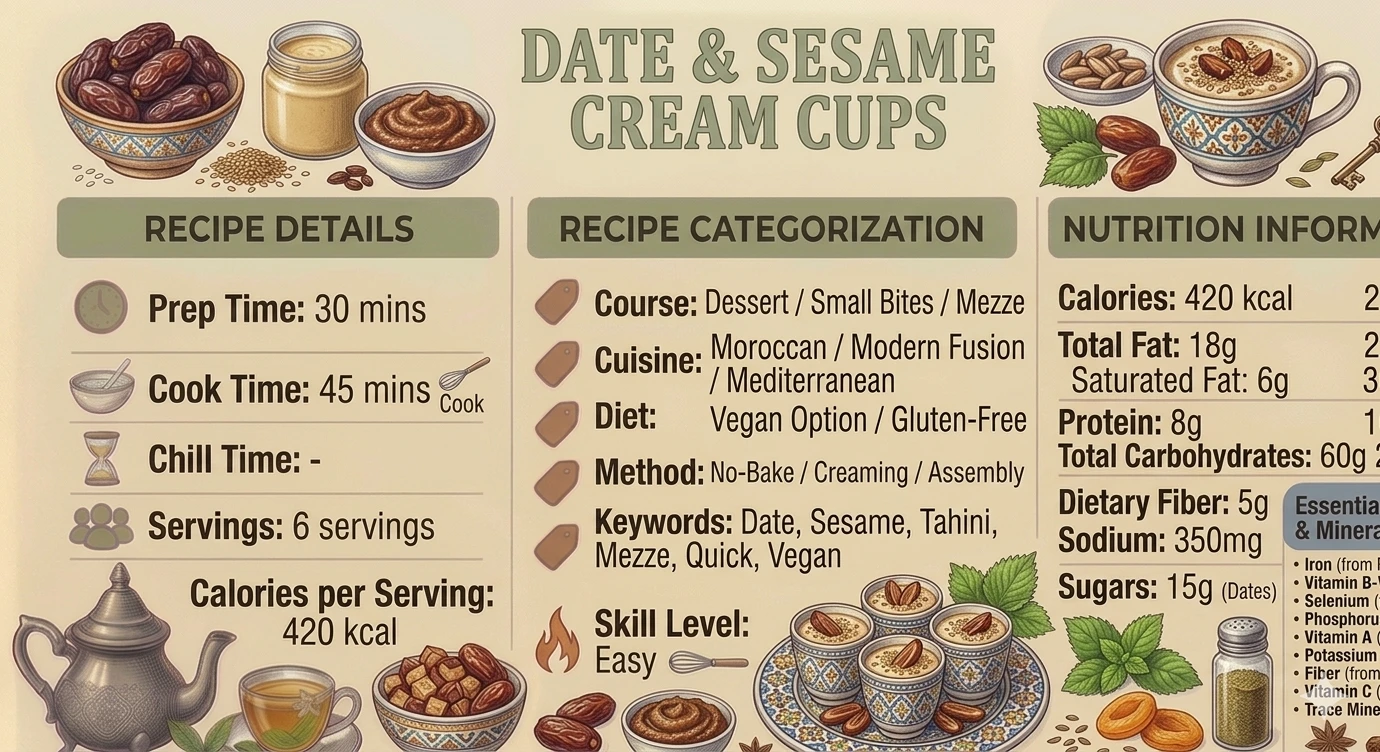 Healthy Date & Sesame Cream Cups That Taste Divine 2 Gemini Generated Image 4qigst4qigst4qig www.moroccaneats.com