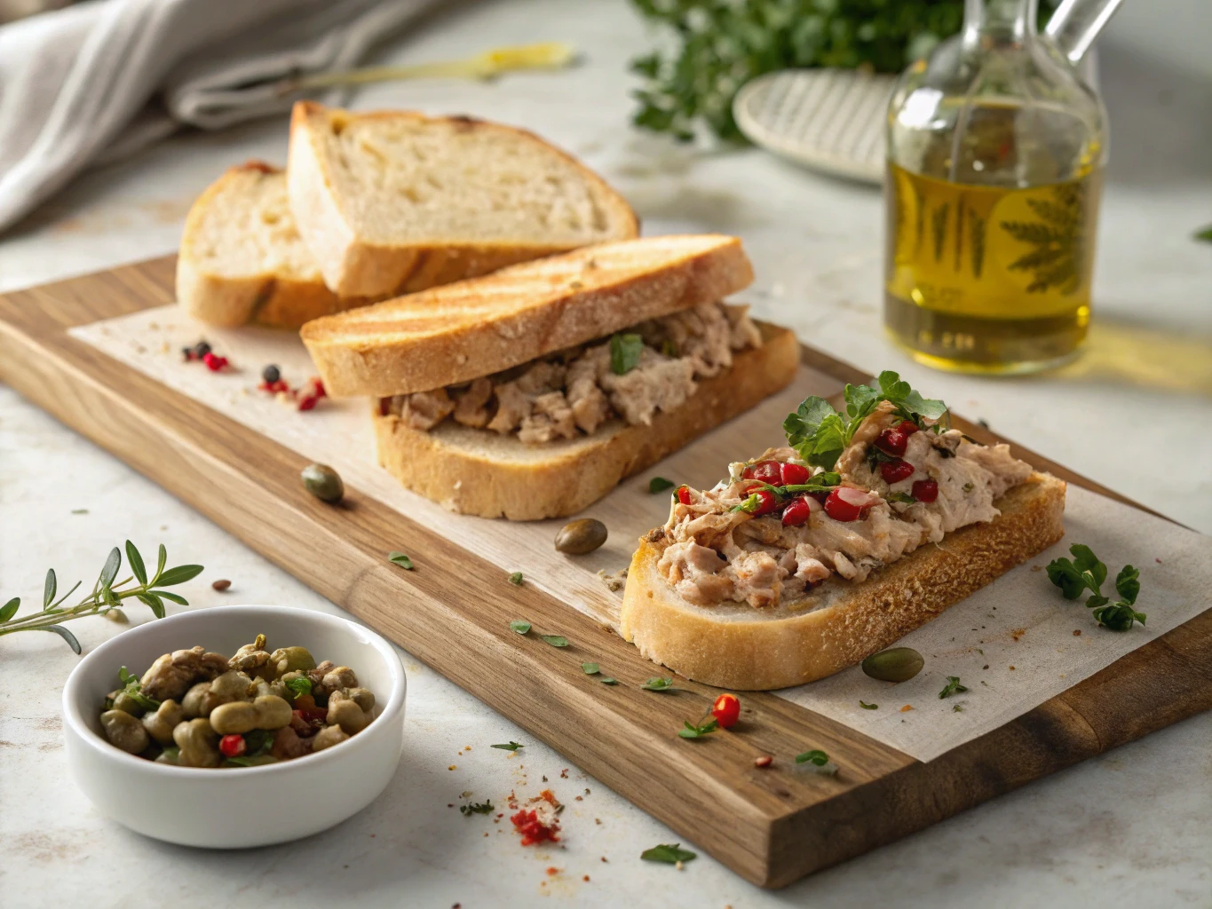 Tuna, Olive & Preserved Lemon Sandwich That Tastes Incredible 6 creative variations of mediterranean tuna sandwic www.moroccaneats.com