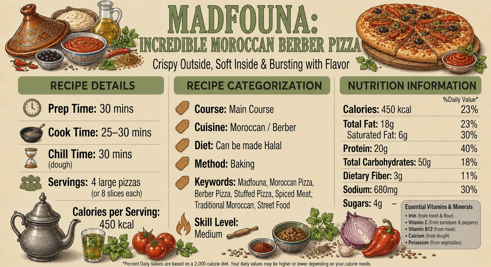 Madfouna: Incredible Moroccan Berber Pizza Recipe 2 ChatGPT Image May 11 2026 09 50 10 PM www.moroccaneats.com