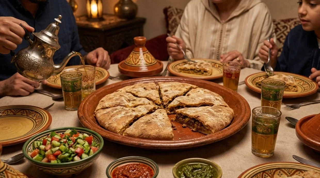 Madfouna: Incredible Moroccan Berber Pizza Recipe 7 Gemini Generated Image k4l3luk4l3luk4l3 edited www.moroccaneats.com
