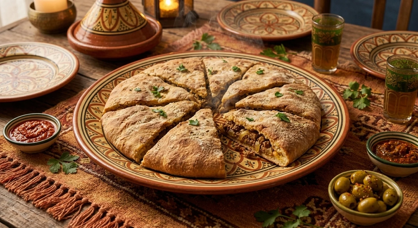 Madfouna: Incredible Moroccan Berber Pizza Recipe 3 madfouna