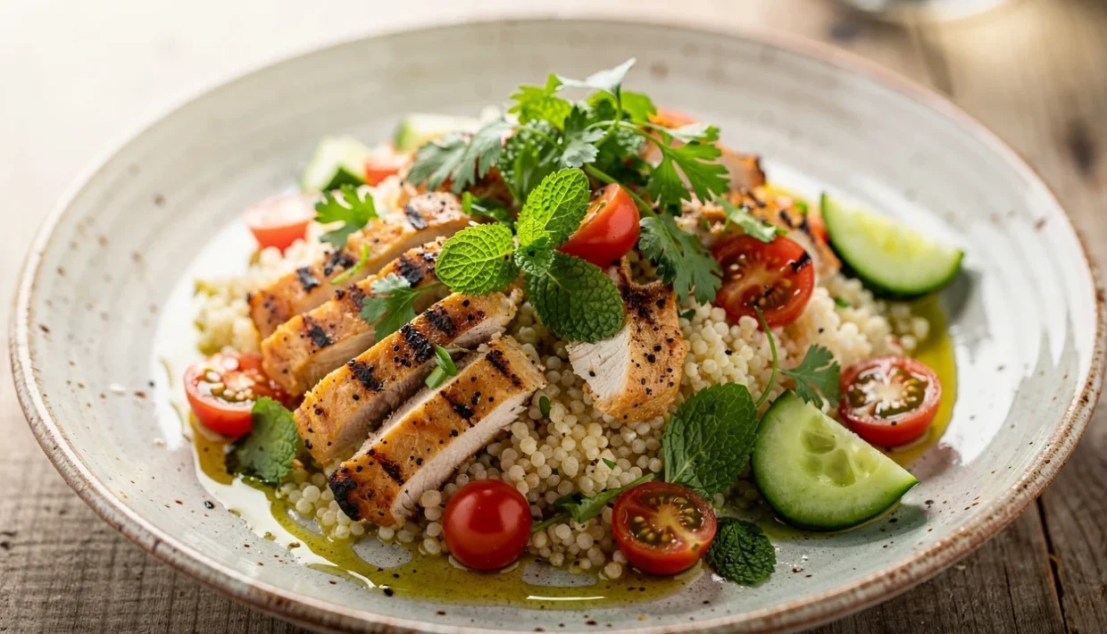 a bright sunlit mediterranean style bowl of summer 2 e1779384553627 www.moroccaneats.com