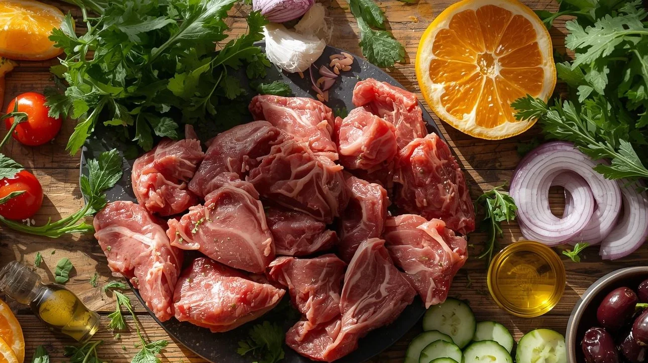 Orange & Olive Lamb Salad You Shouldn’t Miss 4 fresdcxjnkbhu edited www.moroccaneats.com