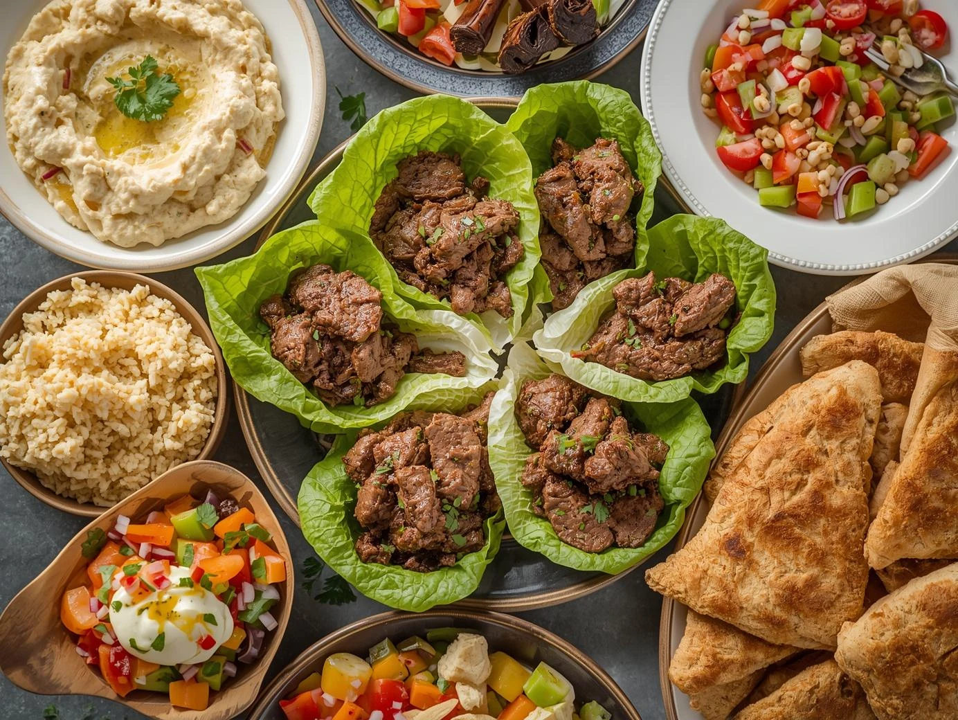 Lamb & Chermoula Lettuce Wraps That Make Every Bite Amazing 9 kmdjncclsk www.moroccaneats.com
