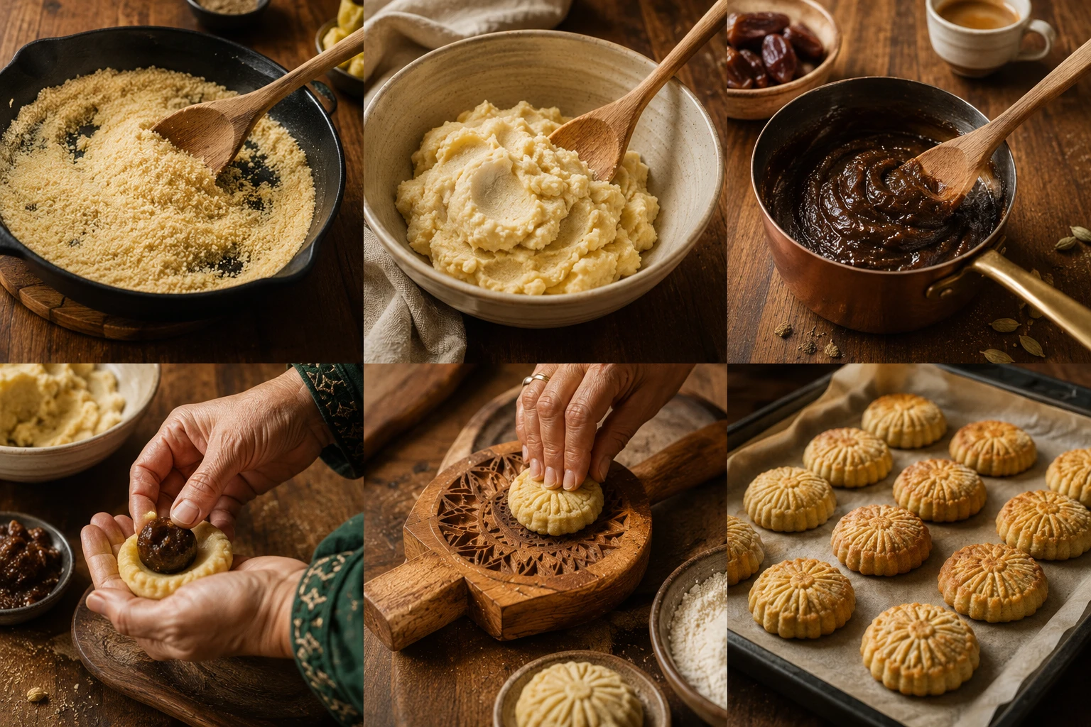 Date & Espresso Maamoul: The Ultimate Cookie Recipe 6 dates